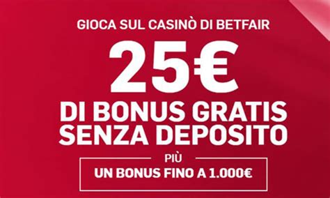 casino betfair senza deposito